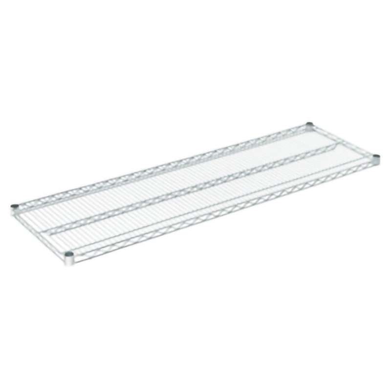 Wire Shelf with Chromate Finish, 18" x 60"